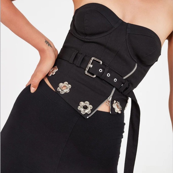 NWT FOR LOVE & LEMONS PARKER BUSTIER TOP - Picture 2 of 10